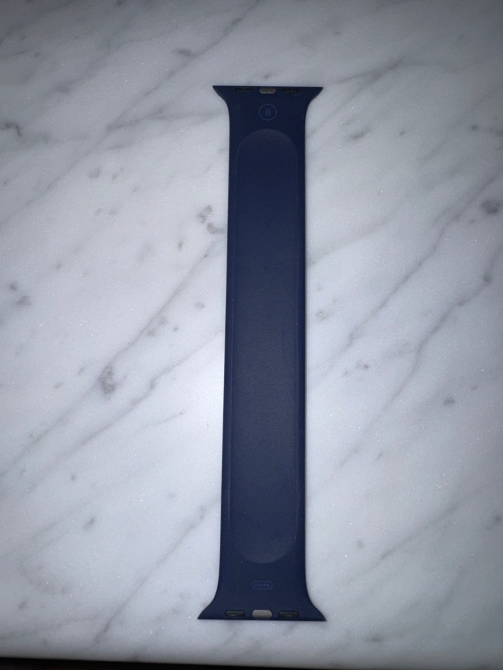 Dark Blue Silicone Watch Band for Smart Watch size 44